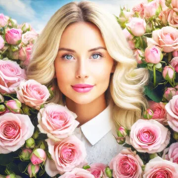 数据分析与内容编辑团队形象图